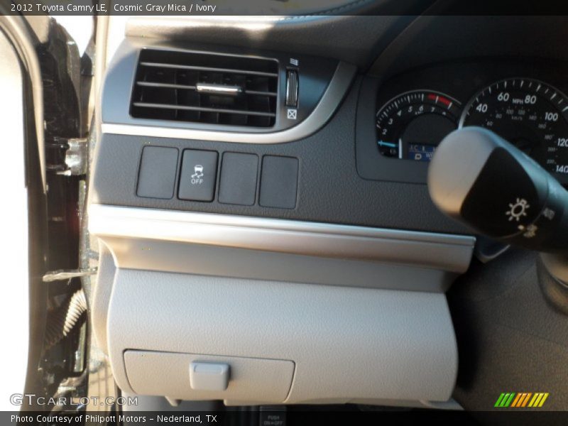 Cosmic Gray Mica / Ivory 2012 Toyota Camry LE