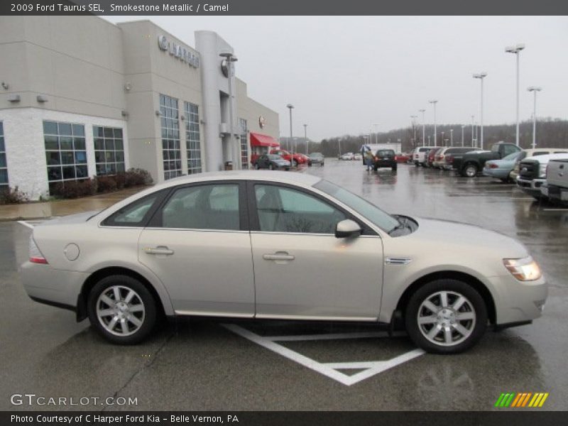 Smokestone Metallic / Camel 2009 Ford Taurus SEL