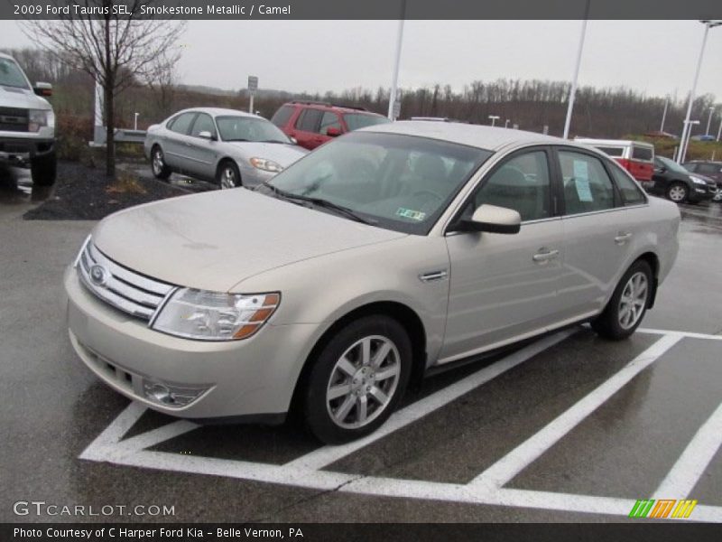 Smokestone Metallic / Camel 2009 Ford Taurus SEL