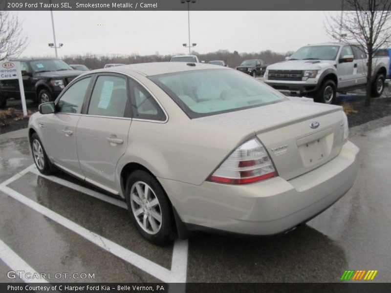 Smokestone Metallic / Camel 2009 Ford Taurus SEL