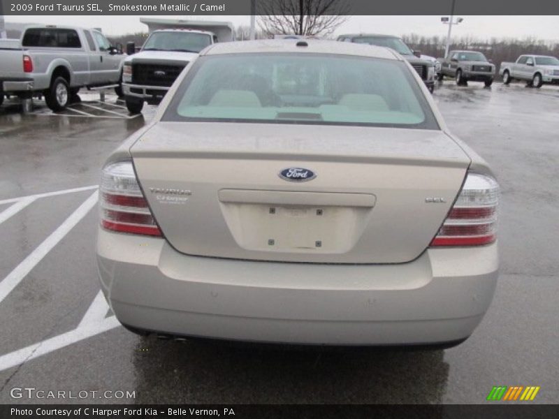 Smokestone Metallic / Camel 2009 Ford Taurus SEL