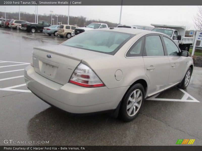 Smokestone Metallic / Camel 2009 Ford Taurus SEL