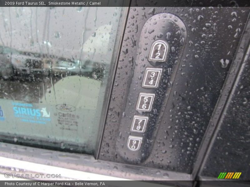 Smokestone Metallic / Camel 2009 Ford Taurus SEL