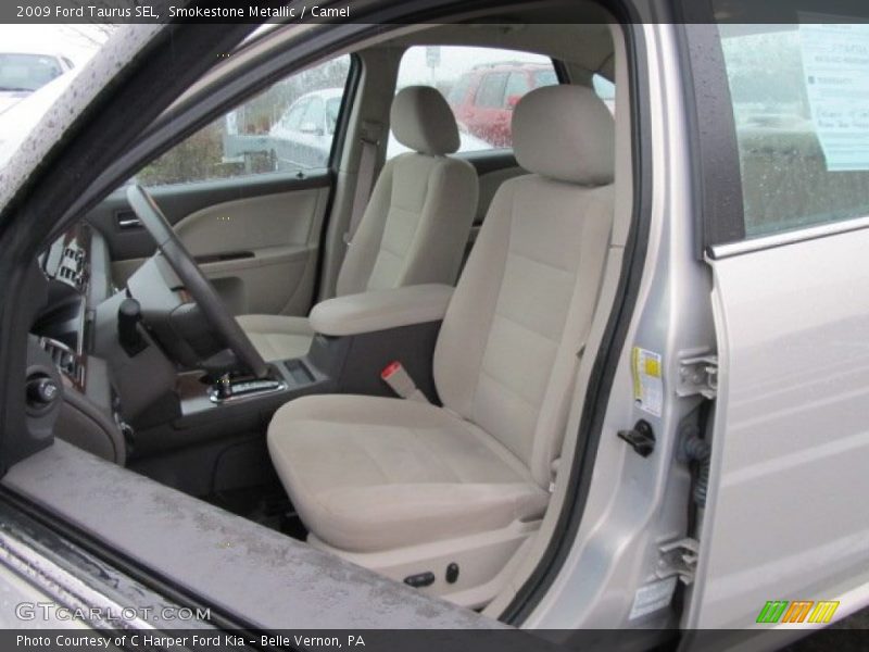 Smokestone Metallic / Camel 2009 Ford Taurus SEL