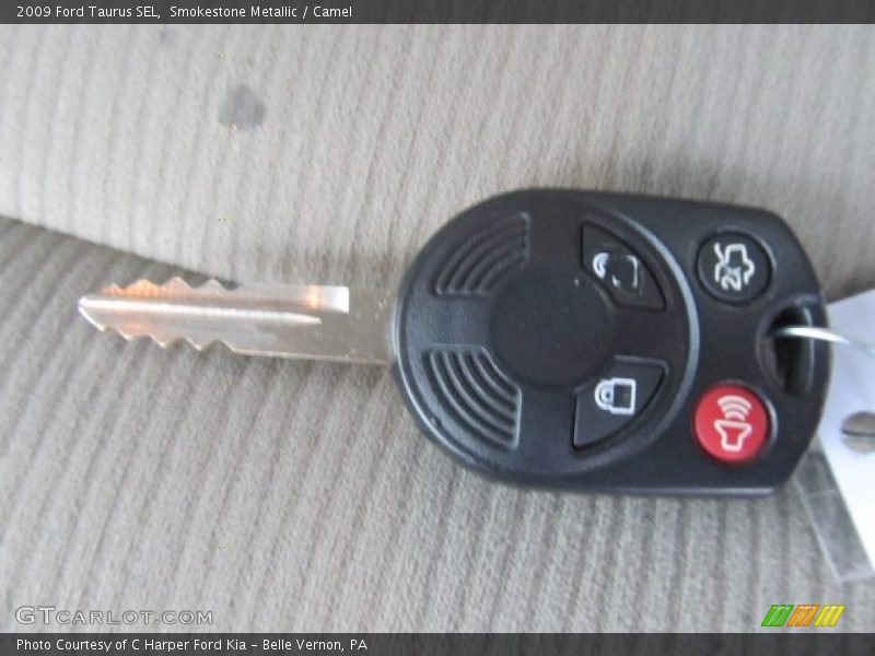 Smokestone Metallic / Camel 2009 Ford Taurus SEL