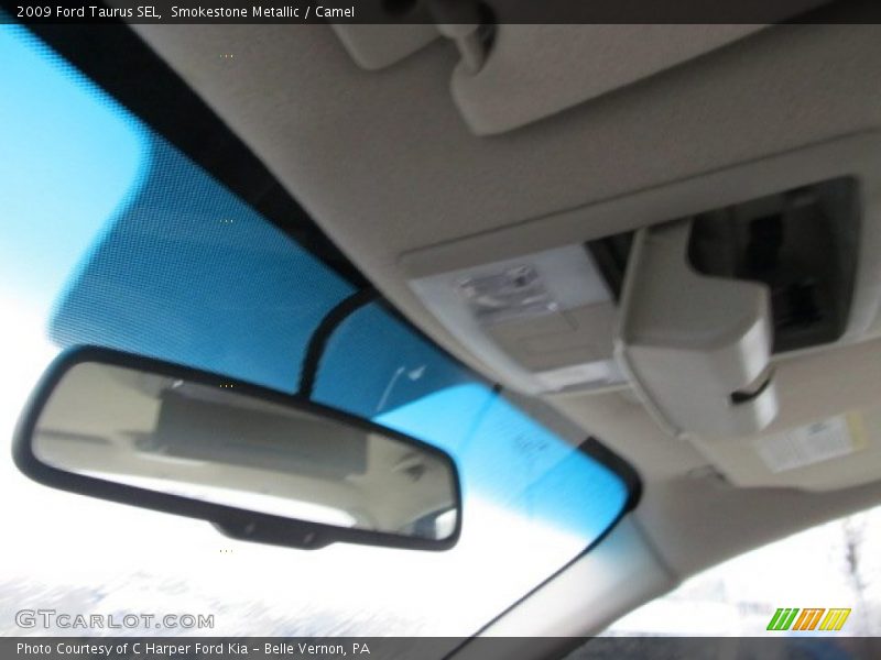 Smokestone Metallic / Camel 2009 Ford Taurus SEL