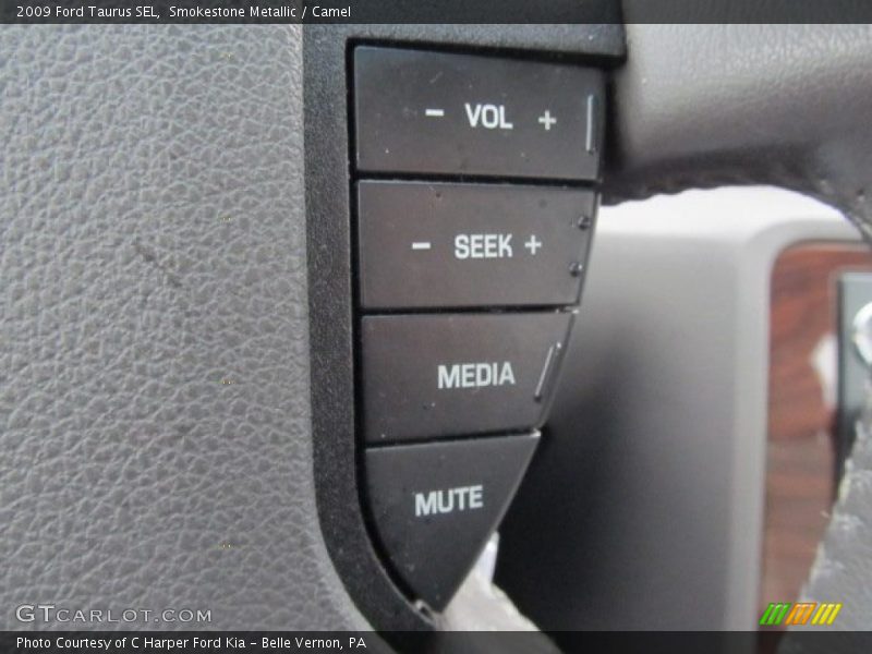 Smokestone Metallic / Camel 2009 Ford Taurus SEL