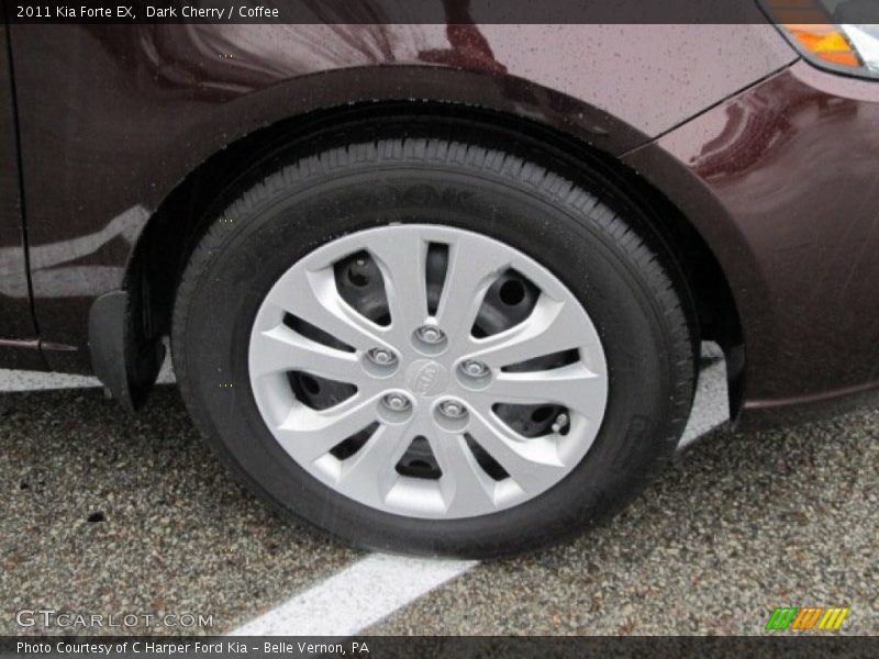 Dark Cherry / Coffee 2011 Kia Forte EX