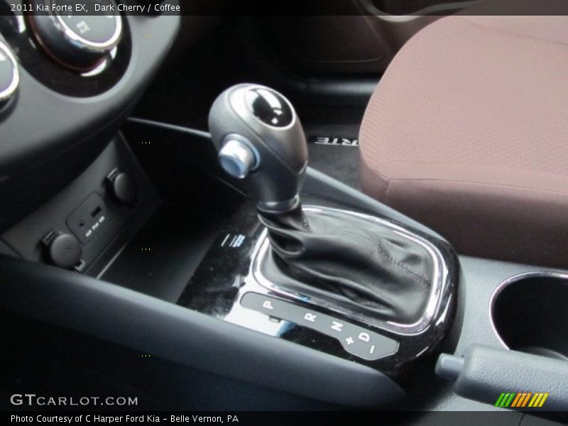 Dark Cherry / Coffee 2011 Kia Forte EX