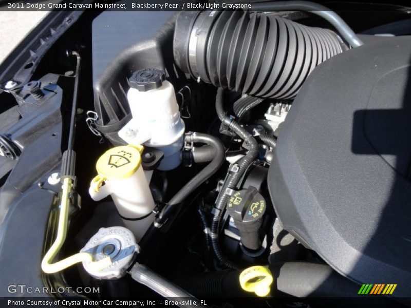 Blackberry Pearl / Black/Light Graystone 2011 Dodge Grand Caravan Mainstreet