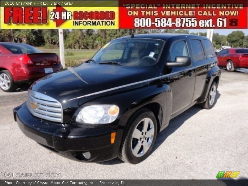 Black / Gray 2010 Chevrolet HHR LS