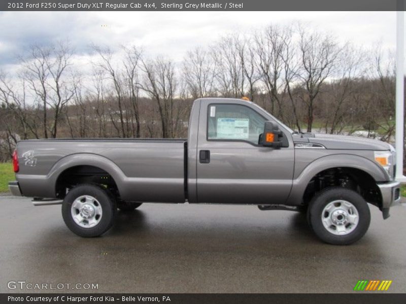  2012 F250 Super Duty XLT Regular Cab 4x4 Sterling Grey Metallic