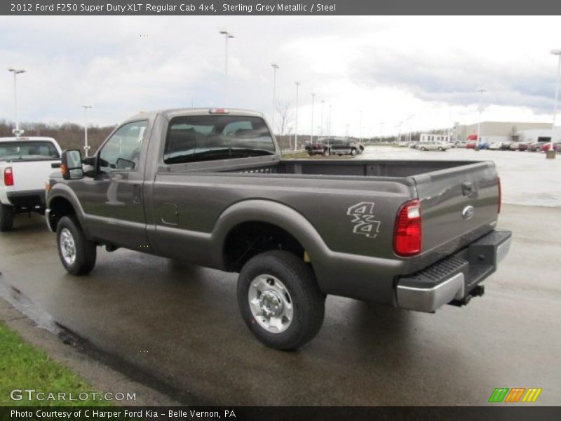  2012 F250 Super Duty XLT Regular Cab 4x4 Sterling Grey Metallic