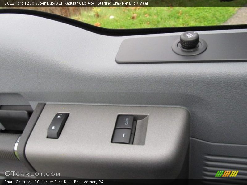 Sterling Grey Metallic / Steel 2012 Ford F250 Super Duty XLT Regular Cab 4x4