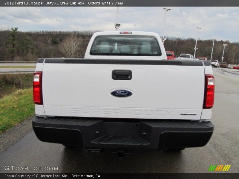 Oxford White / Steel 2012 Ford F350 Super Duty XL Crew Cab 4x4
