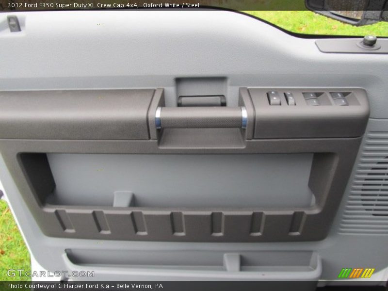 Oxford White / Steel 2012 Ford F350 Super Duty XL Crew Cab 4x4