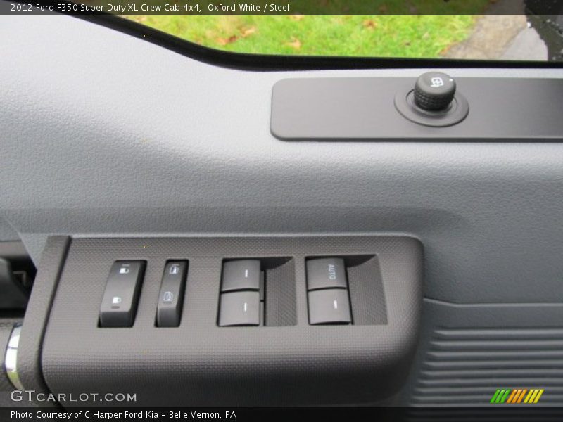 Oxford White / Steel 2012 Ford F350 Super Duty XL Crew Cab 4x4