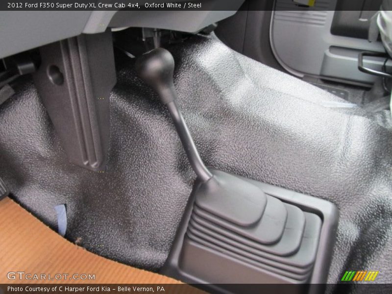 Oxford White / Steel 2012 Ford F350 Super Duty XL Crew Cab 4x4