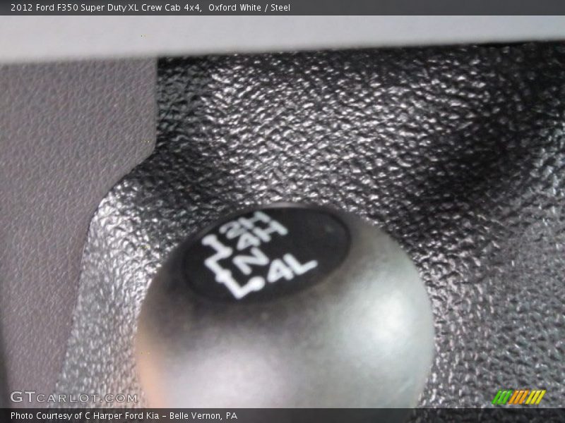 Oxford White / Steel 2012 Ford F350 Super Duty XL Crew Cab 4x4