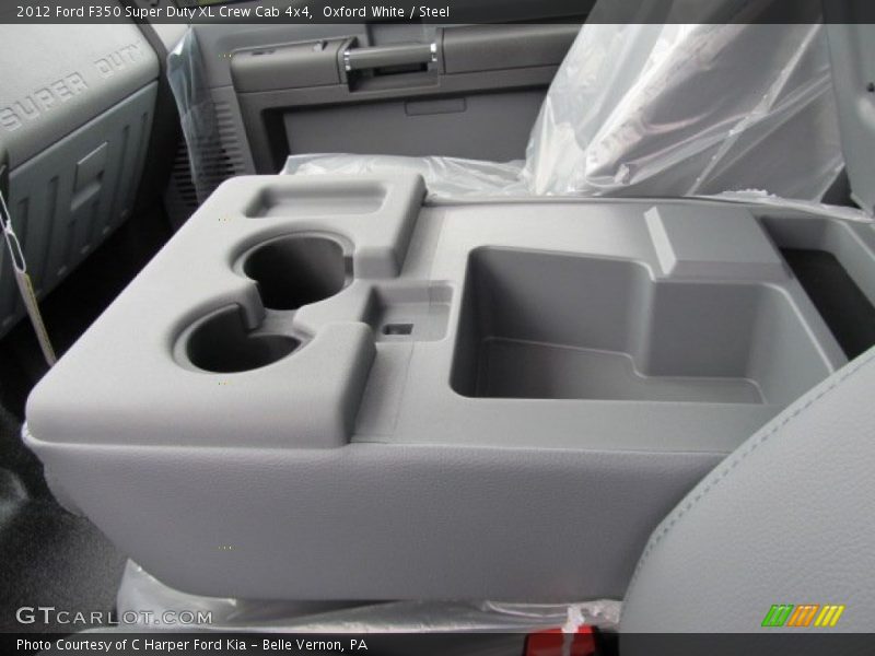 Oxford White / Steel 2012 Ford F350 Super Duty XL Crew Cab 4x4