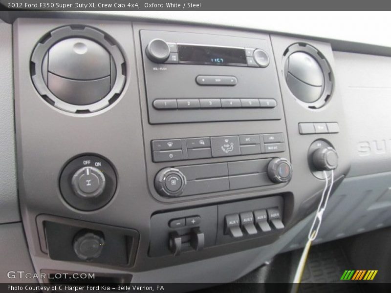 Controls of 2012 F350 Super Duty XL Crew Cab 4x4