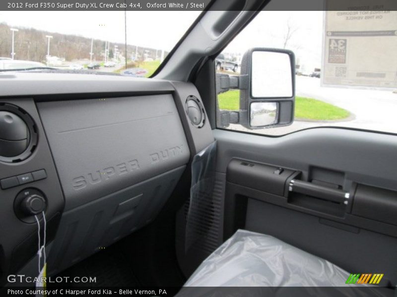 Oxford White / Steel 2012 Ford F350 Super Duty XL Crew Cab 4x4