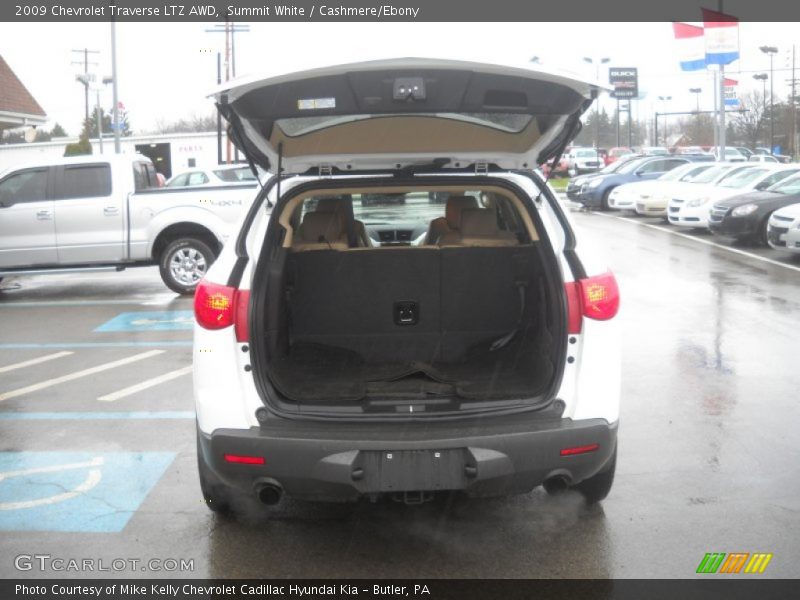 Summit White / Cashmere/Ebony 2009 Chevrolet Traverse LTZ AWD