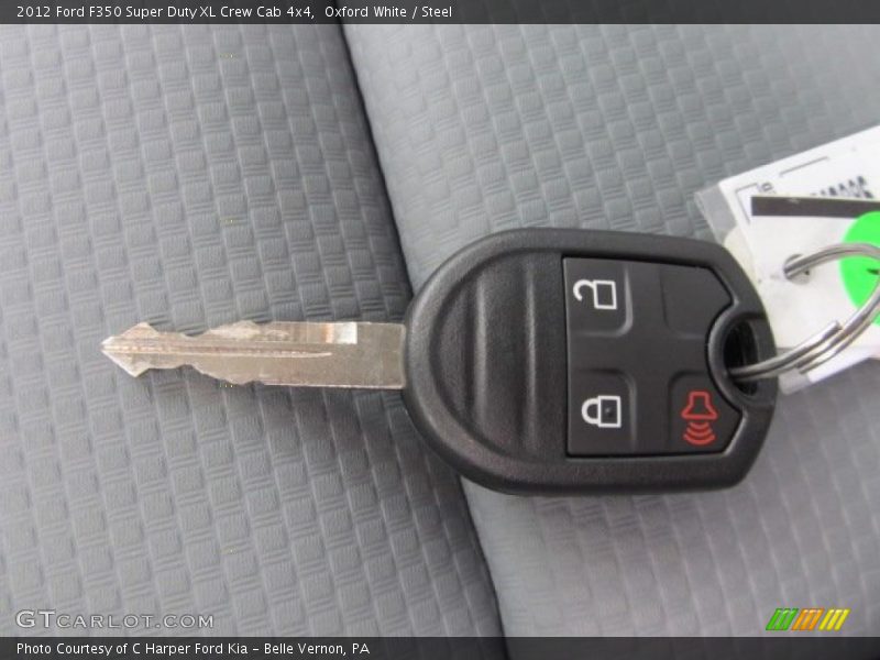 Keys of 2012 F350 Super Duty XL Crew Cab 4x4