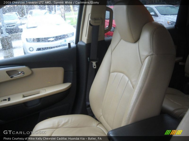 Summit White / Cashmere/Ebony 2009 Chevrolet Traverse LTZ AWD