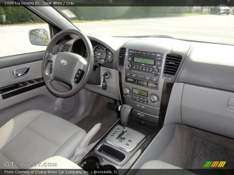  2008 Sorento EX Gray Interior