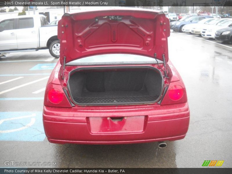 Sport Red Metallic / Medium Gray 2005 Chevrolet Impala LS