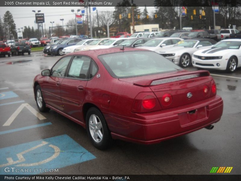 Sport Red Metallic / Medium Gray 2005 Chevrolet Impala LS
