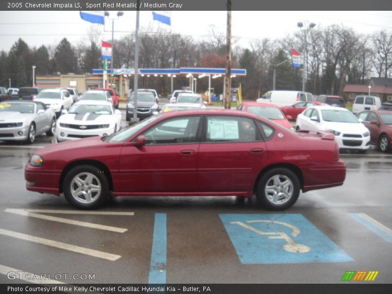 Sport Red Metallic / Medium Gray 2005 Chevrolet Impala LS