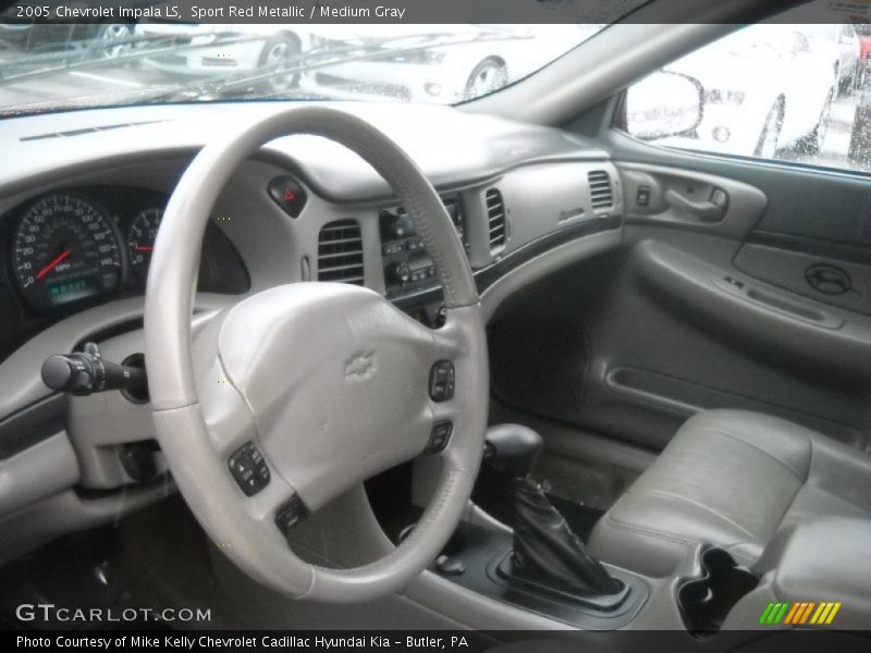 Sport Red Metallic / Medium Gray 2005 Chevrolet Impala LS