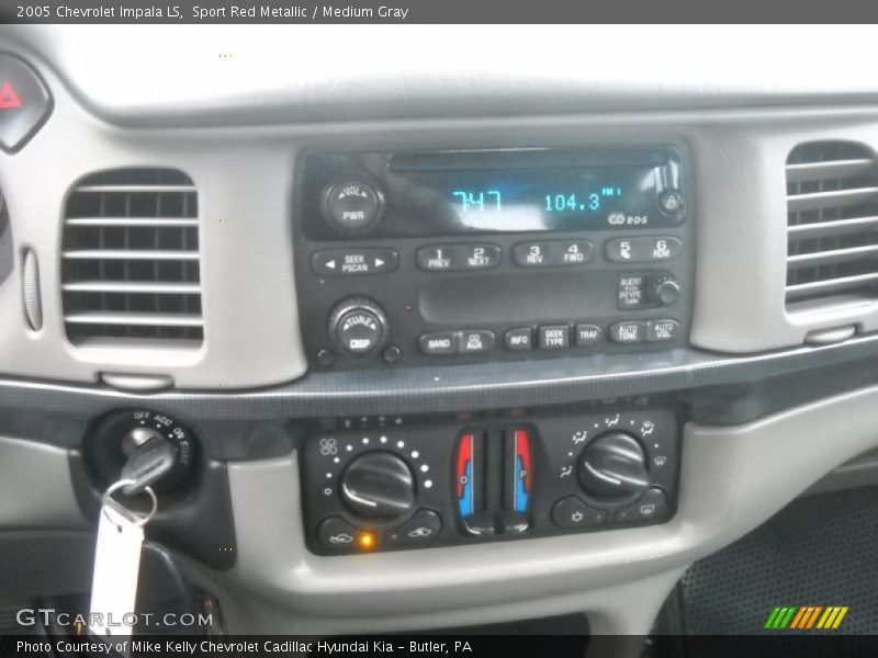 Sport Red Metallic / Medium Gray 2005 Chevrolet Impala LS