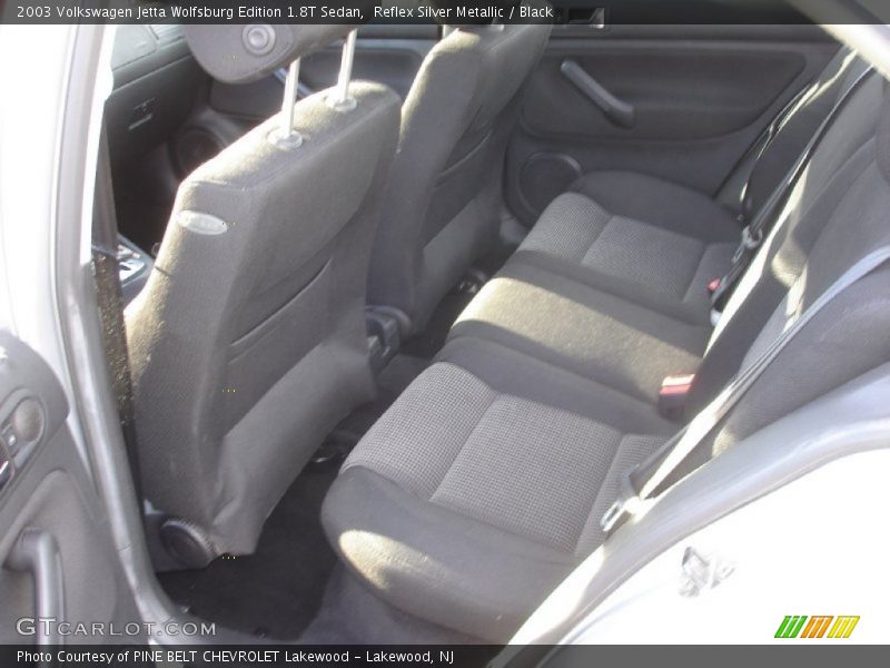 Reflex Silver Metallic / Black 2003 Volkswagen Jetta Wolfsburg Edition 1.8T Sedan