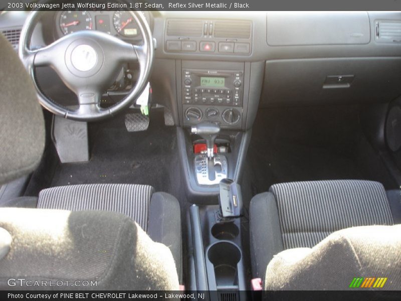 Reflex Silver Metallic / Black 2003 Volkswagen Jetta Wolfsburg Edition 1.8T Sedan