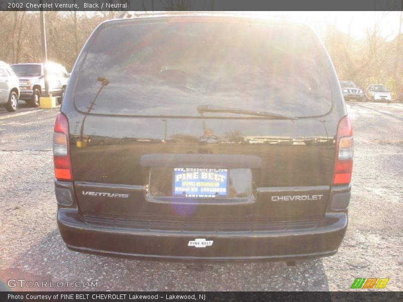 Black / Neutral 2002 Chevrolet Venture