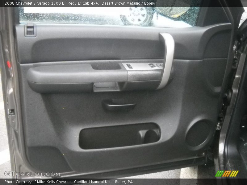 Desert Brown Metallic / Ebony 2008 Chevrolet Silverado 1500 LT Regular Cab 4x4