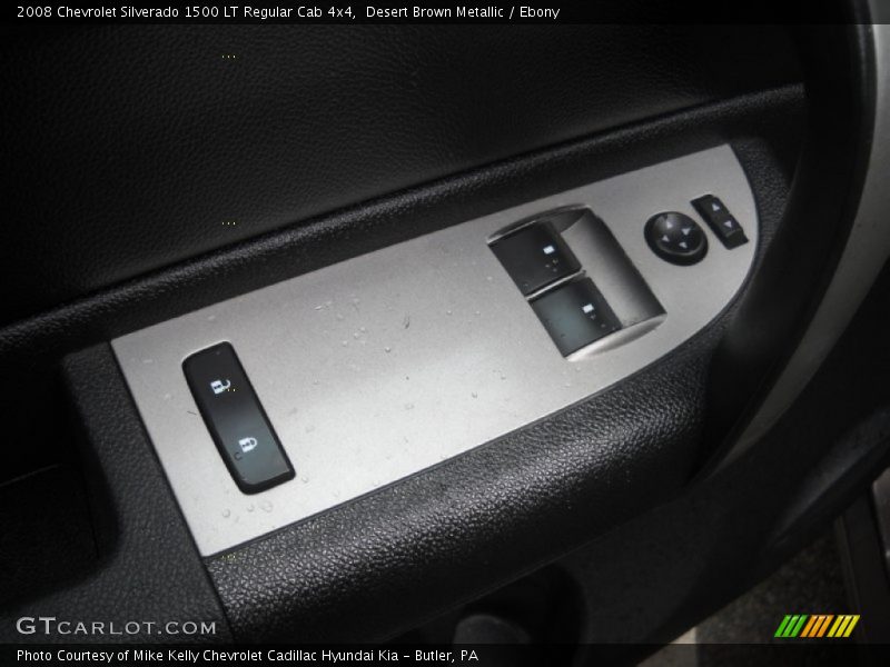 Desert Brown Metallic / Ebony 2008 Chevrolet Silverado 1500 LT Regular Cab 4x4