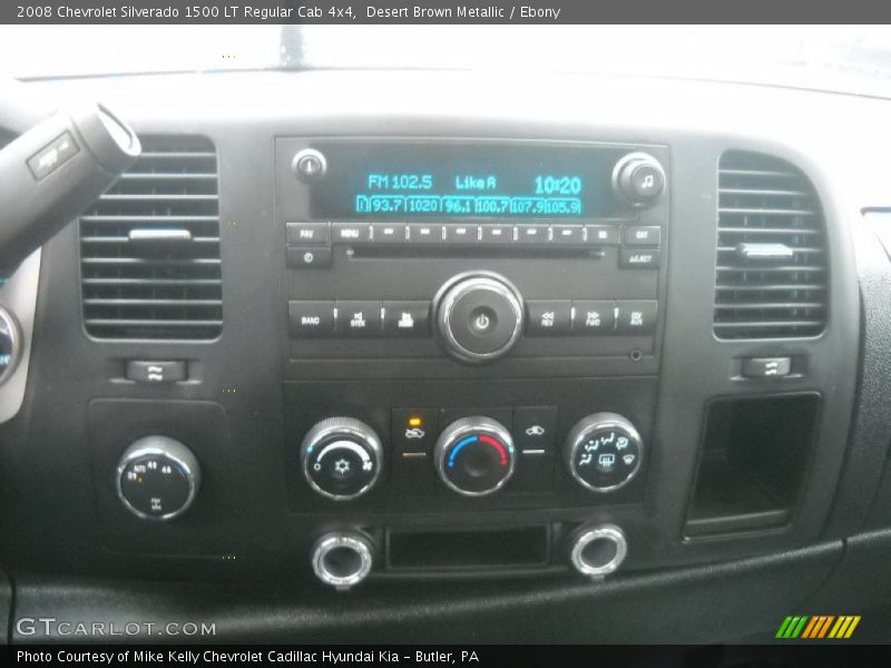 Desert Brown Metallic / Ebony 2008 Chevrolet Silverado 1500 LT Regular Cab 4x4