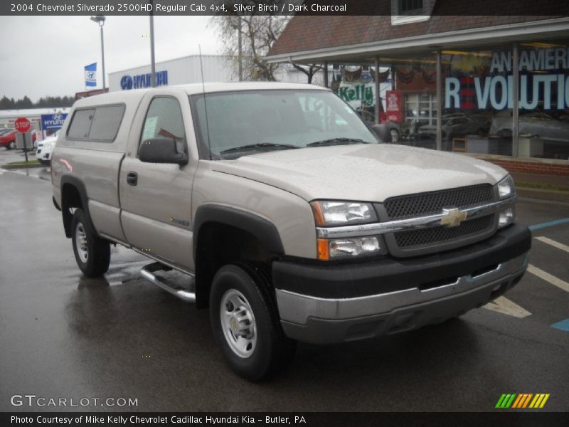 Silver Birch / Dark Charcoal 2004 Chevrolet Silverado 2500HD Regular Cab 4x4