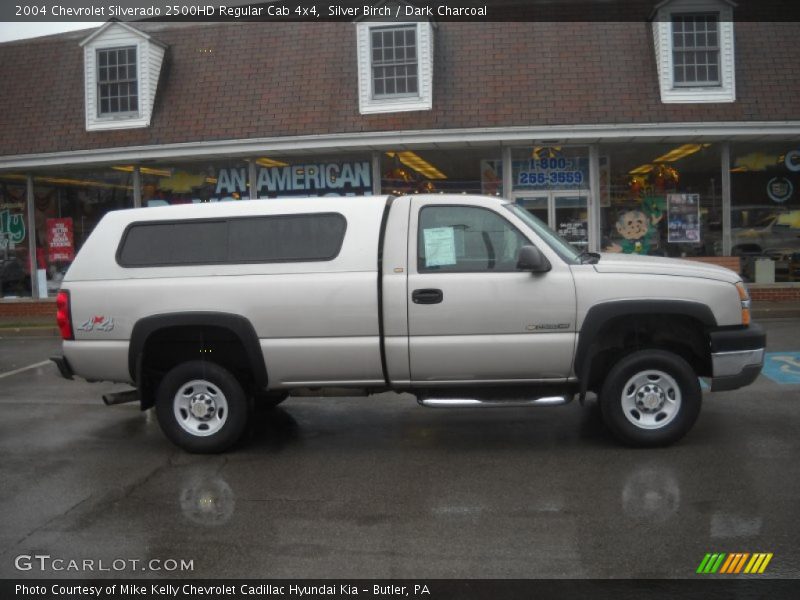 Silver Birch / Dark Charcoal 2004 Chevrolet Silverado 2500HD Regular Cab 4x4