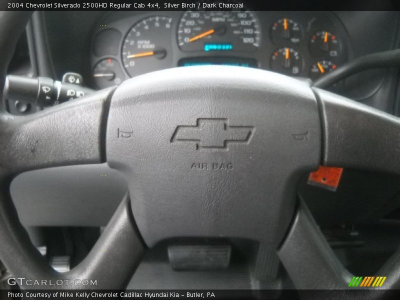 Silver Birch / Dark Charcoal 2004 Chevrolet Silverado 2500HD Regular Cab 4x4