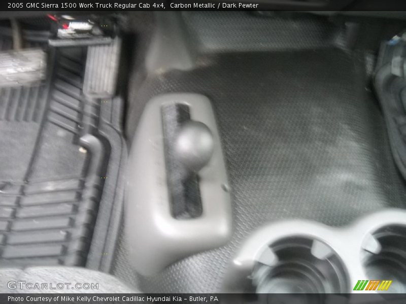 Carbon Metallic / Dark Pewter 2005 GMC Sierra 1500 Work Truck Regular Cab 4x4