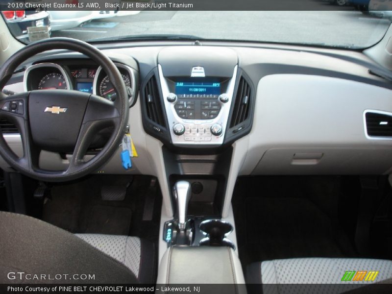 Dashboard of 2010 Equinox LS AWD
