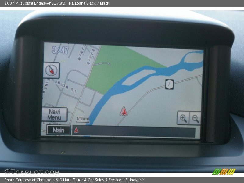 Kalapana Black / Black 2007 Mitsubishi Endeavor SE AWD