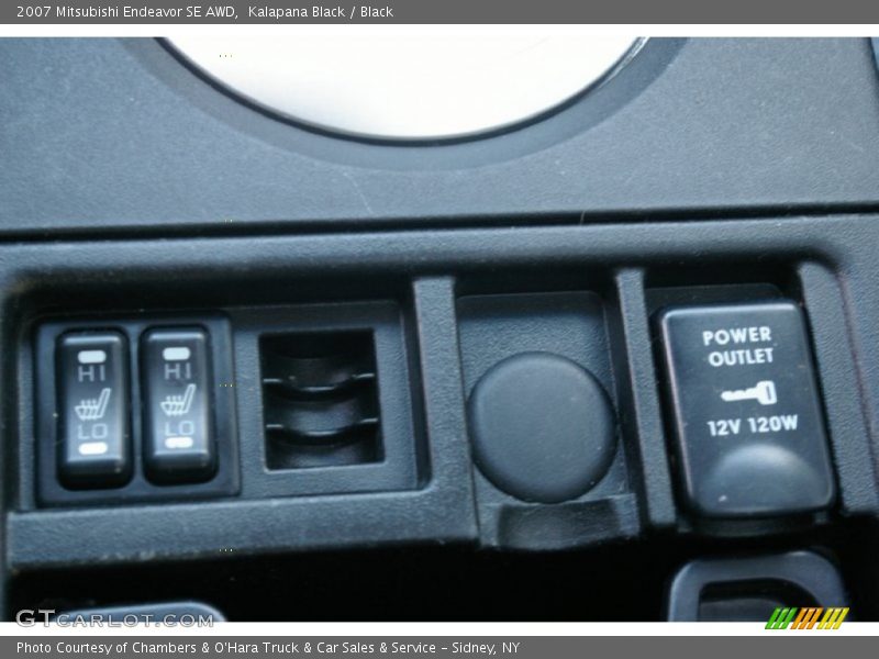 Kalapana Black / Black 2007 Mitsubishi Endeavor SE AWD