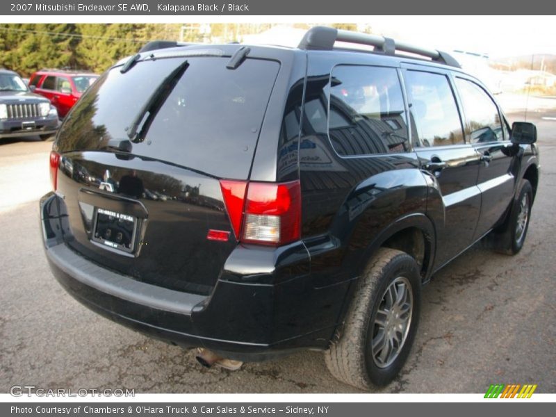 Kalapana Black / Black 2007 Mitsubishi Endeavor SE AWD