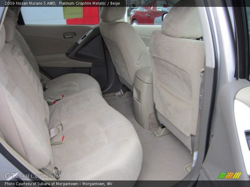 Platinum Graphite Metallic / Beige 2009 Nissan Murano S AWD